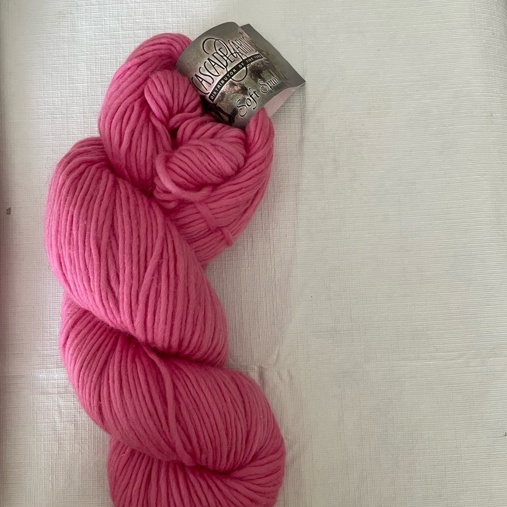 Pink Yarn Skein